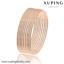 51462 Fashion Simple Rose Gold-Plated Jewelry Bangle in Metal Alloy